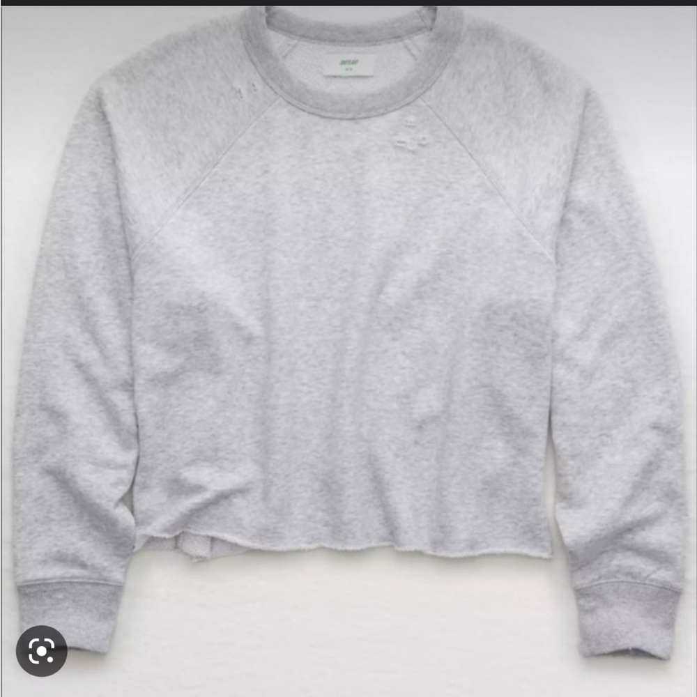 Aerie cropped sweatshirt